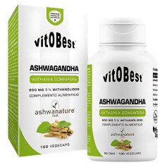 ASHWAGANDHA 100 CAPSULAS VIT O BEST