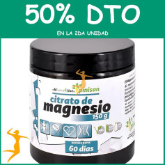 CITRATO DE MAGNESIO EN POLVO 150G PINISAN OFERTA 2 UD