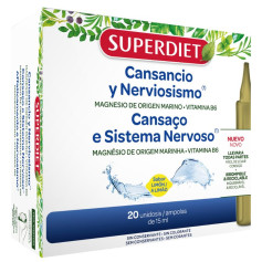 MAGNESIO MARINO + VITAMINA B6 20 AMPOLLAS SUPERDIET