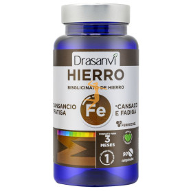HIERRO BISGLICINATO FERROCHEL 90 COMPRIMIDOS DRASANVI