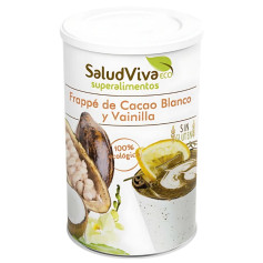 FRAPPÉ DE CACAO BLANCO Y VAINILLA ECO 320G SALUD VIVA