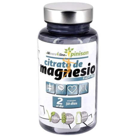 CITRATO DE MAGNESIO 60 CAPSULAS PINISAN