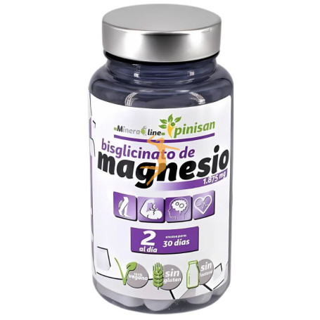 BISGLICINATO DE MAGNESIO 60 COMPRIMIDOS PINISAN