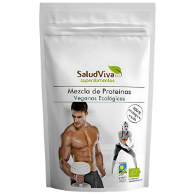 MEZCLA DE PROTEÍNAS VEGANAS ECO 500G SALUD VIVA