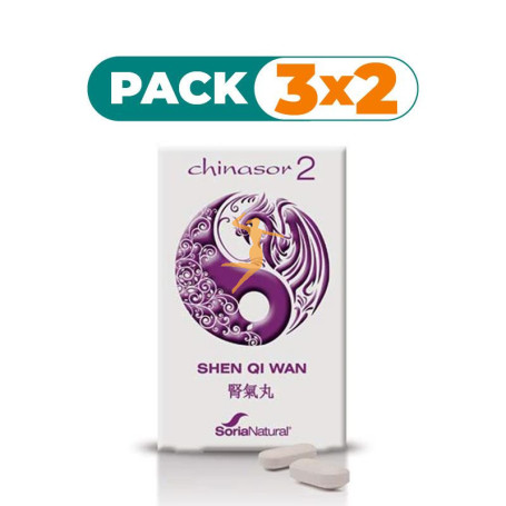 PACK 3x2 CHINASOR 2 SORIA NATURAL