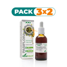 Pack 3x2 EXTRACTO DE PASIFLORA FÓRMULA XXI 50Ml. SORIA NATURAL