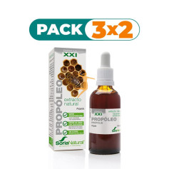 Pack 3x2 EXTRACTO DE PROPOLEO FORMULA XXI 50Ml. SORIA NATURAL