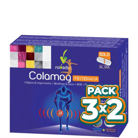 PACK 3x2 COLAMAG MEMBRANA 30 CÁPSULAS NOVA DIET