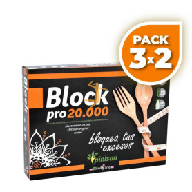 PACK 3x2 BLOCK PRO 20000 30 CÁPSULAS PINISAN