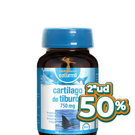 CARTILAGO DE TIBURÓN 750MG 180 CÁPSULAS NATURMIL OFERTA 2 UD