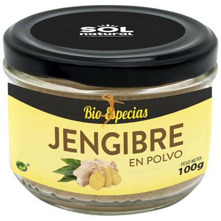 JENGIBRE EN POLVO BIO 100Gr. SOL NATURAL