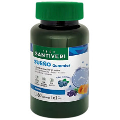 SUEÑO GUMMIES 60 GOMINOLAS MASTICABLES SANTIVERI