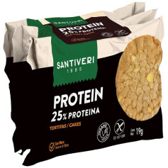 TORTITAS PROTEIN 3X3UD 57G SANTIVERI