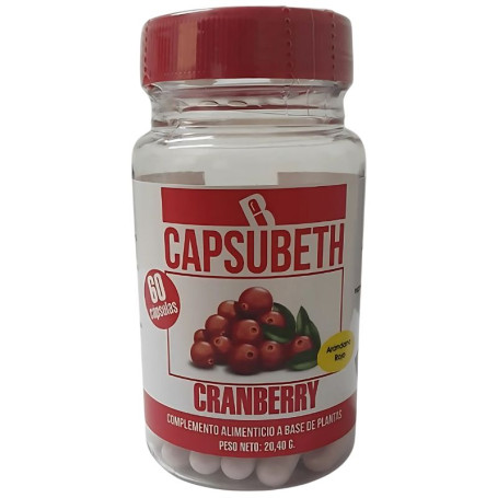 CAPSUBETH CRANBERRY 60 CÁPSULAS BEQUISA