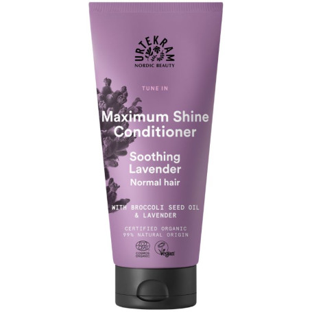 ACONDICIONADOR DE LAVANDA BRILLO MÁXIMO 180ML URTEKRAM