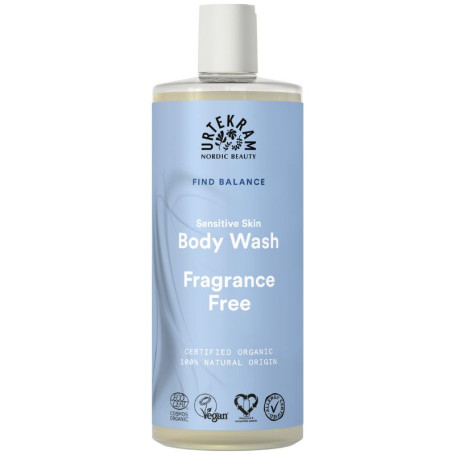 GEL DE BAÑO PARA PIEL SENSIBLE SIN FRAGANCIA 500ML URTEKRAM