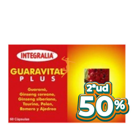 GUARAVITAL PLUS 60 CÁPSULAS INTEGRALIA OFERTA 2 UD