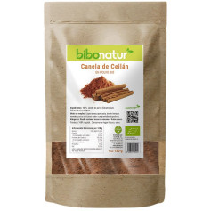 CANELA DE CEILÁN EN POLVO ECO 150G BIBONATUR