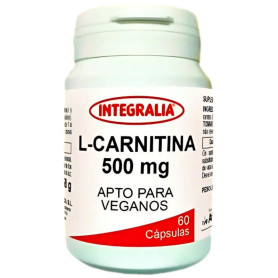 L-CARNITINA 500MG 60 CÁPSULAS INTEGRALIA