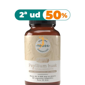 PSYLLIUM HUSK 60 CÁPSULAS VEGETALES HERBORA OFERTA 2 UD