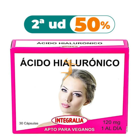 ÁCIDO HIALURÓNICO 30 CÁPSULAS INTEGRALIA OFERTA 2 UD