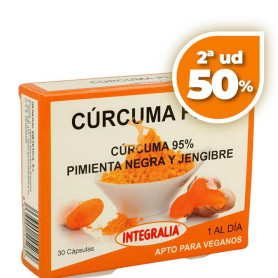 CÚRCUMA PLUS 30 CÁPSULAS INTEGRALIA OFERTA 2 UD