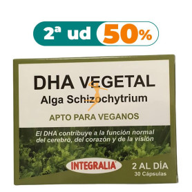 DHA VEGETAL 30 CÁPSULAS INTEGRALIA OFERTA 2 UD