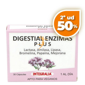 DIGESTIAL ENZIMAS PLUS 30 CÁPSULAS INTEGRALIA OFERTA 2 UD