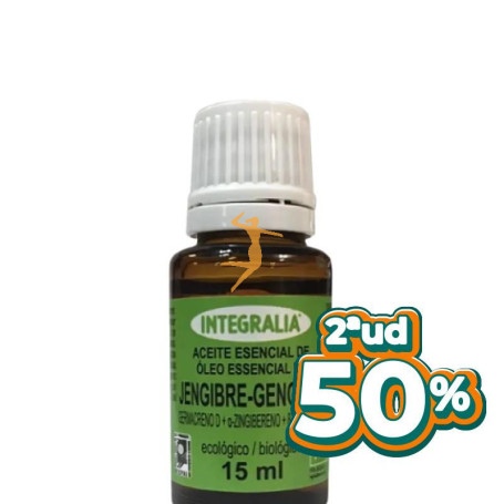 ACEITE ESENCIAL DE JENGIBRE ECO 15ML INTEGRALIA OFERTA 2 UD