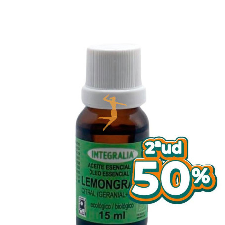ACEITE ESENCIAL DE LEMONGRASS ECO 15ML INTEGRALIA OFERTA 2 UD