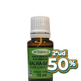 ACEITE ESENCIAL DE SALVIA ECO 15ML INTEGRALIA OFERTA 2 UD