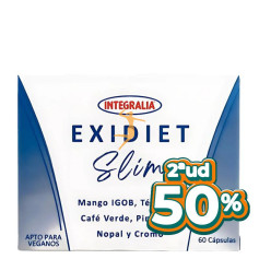 EXIDIET SLIM 60 CÁPSULAS INTEGRALIA OFERTA 2 UD