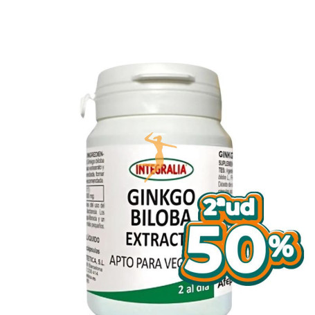 EXTRACTO DE GINKGO 60 CÁPSULAS INTEGRALIA OFERTA 2 UD