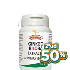 EXTRACTO DE GINKGO 60 CÁPSULAS INTEGRALIA OFERTA 2 UD