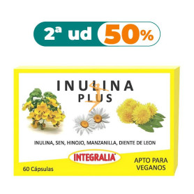 INULINA PLUS 60 CÁPSULAS INTEGRALIA OFERTA 2 UD