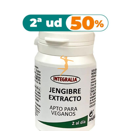EXTRACTO DE JENGIBRE 60 CÁPSULAS INTEGRALIA OFERTA 2 UD