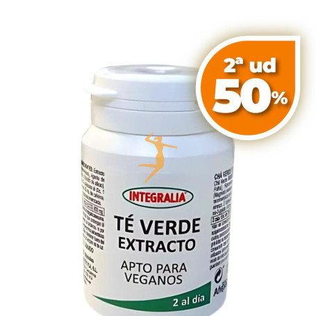 EXTRACTO DE TÉ VERDE 60 CÁPSULAS INTEGRALIA OFERTA 2 UD