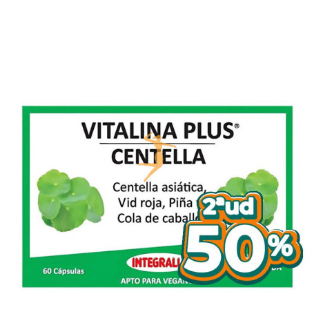 VITALINA PLUS CENTELLA 60 CÁPSULAS INTEGRALIA OFERTA 2 UD