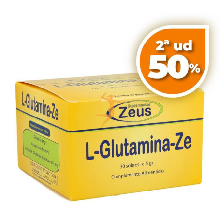 L-GLUTAMINA-ZE 30 SOBRES ZEUS OFERTA 2 UD