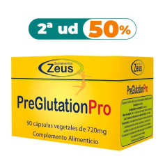 PREGLUTATION-PRO 90 CÁPSULAS VEGETALES ZEUS OFERTA 2 UD