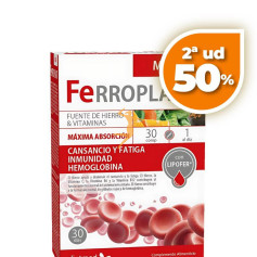 FERROPLANT MAX 30 COMPRIMIDOS DIETMED OFERTA 2 UD