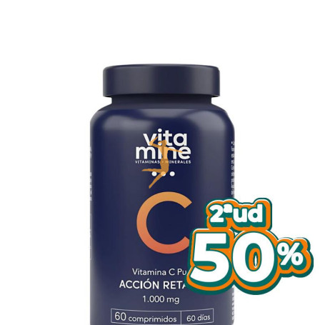 VITAMINA C PURA 1000MG 60 COMPRIMIDOS HERBORA OFERTA 2 UD