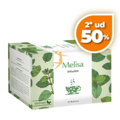 INFUSIÓN MELISA 20 BOLSITAS DIETMED OFERTA 2 UD