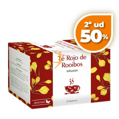 INFUSIÓN TÉ ROJO DE ROOIBOS 20 BOLSITAS DIETMED OFERTA 2 UD