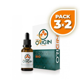 Pack 3x2 NATURAL OIL BLEND CBD 20% BIO 10Ml NATURASOR