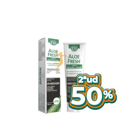 ALOEFRESH GEL BLANQUEADOR CON CARBON 100Ml ESI OFERTA 2 UD
