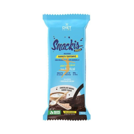 BARRITAS SNACKIS CHOCO NEGRO YOGUR HERBORA