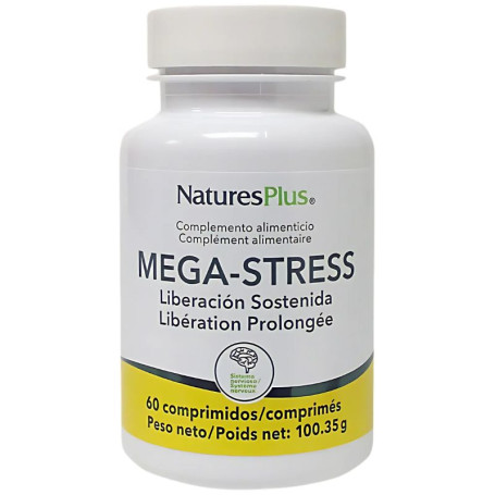 MEGA-STRESS LIBERACIÓN SOSTENIDA 60 COMPRIMIDOS NATURES PLUS
