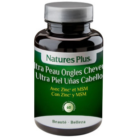 ULTRA PIEL CABELLO UÑAS PLUS 60 COMPRIMIDOS NATURES PLUS