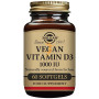 VEGAN VITAMINA D3 1000UI 60CAPSULAS SOLGAR